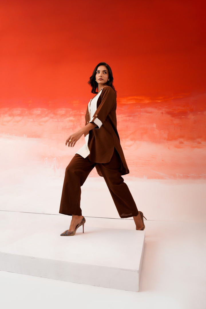 Tatva Hazel Cotton Co-ord Set