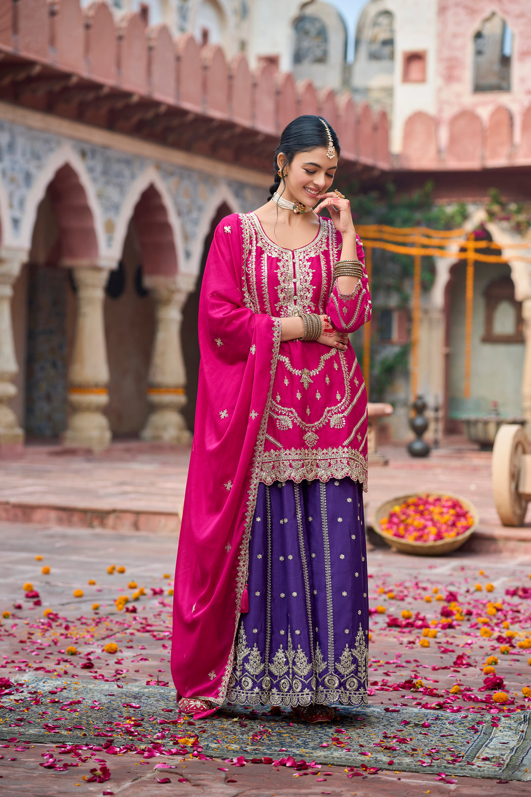 Kanupriya Punch Full work Suit Set