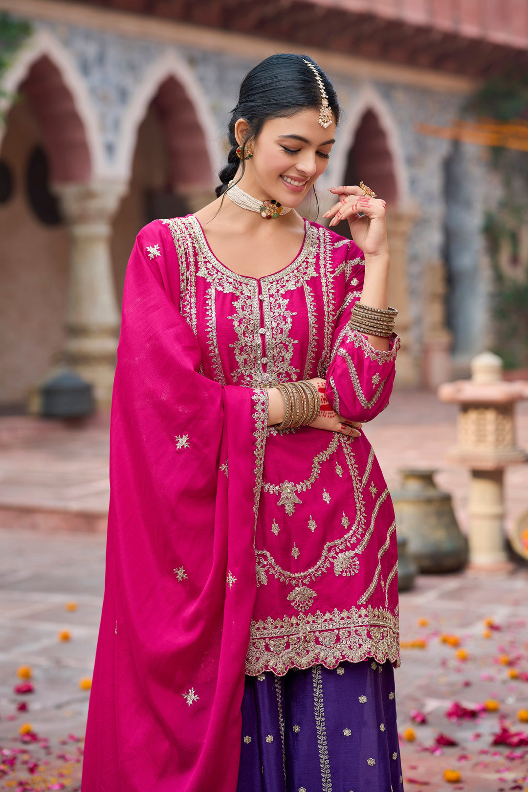 Kanupriya Punch Full work Suit Set