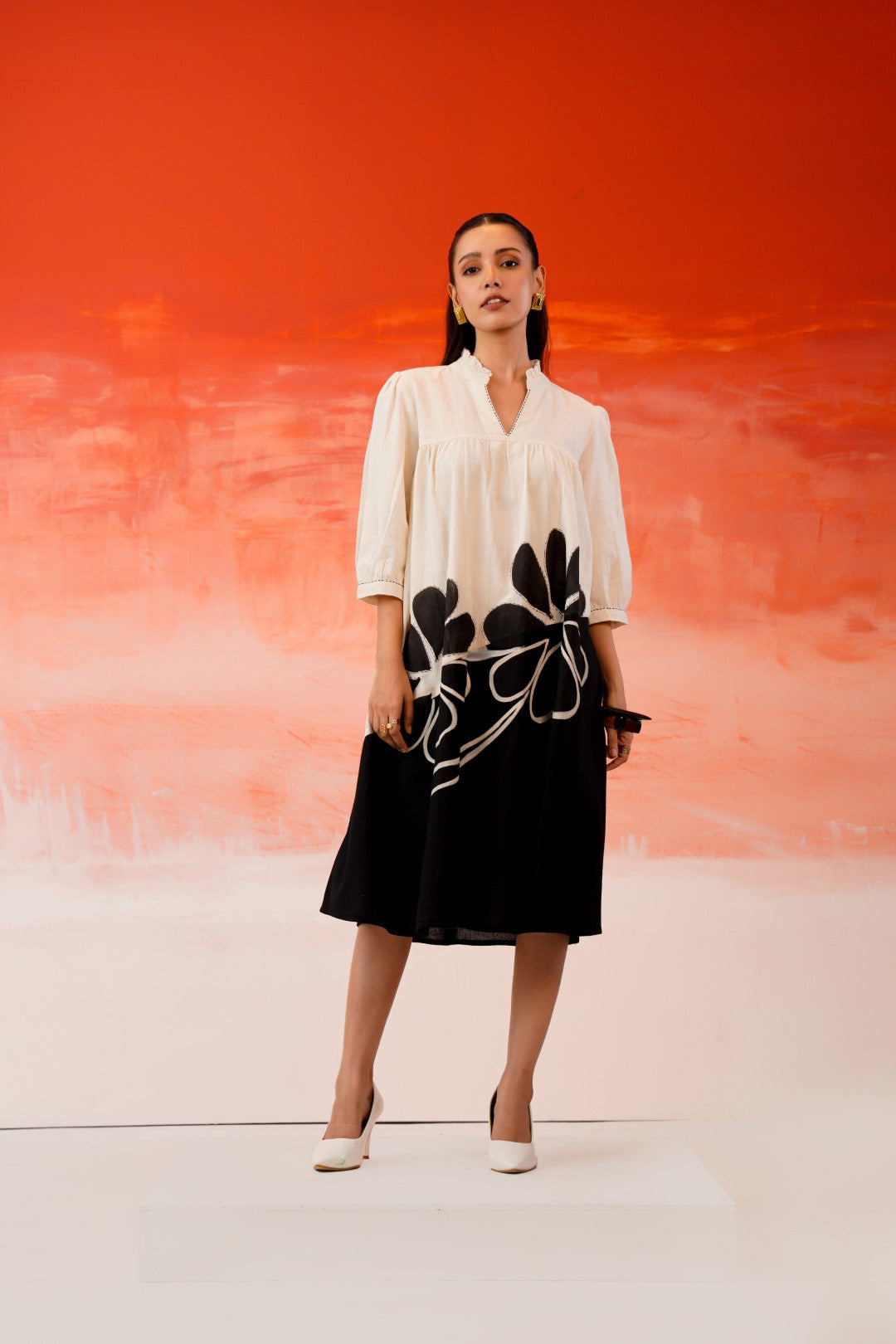 Tatva Jade Printed Dress