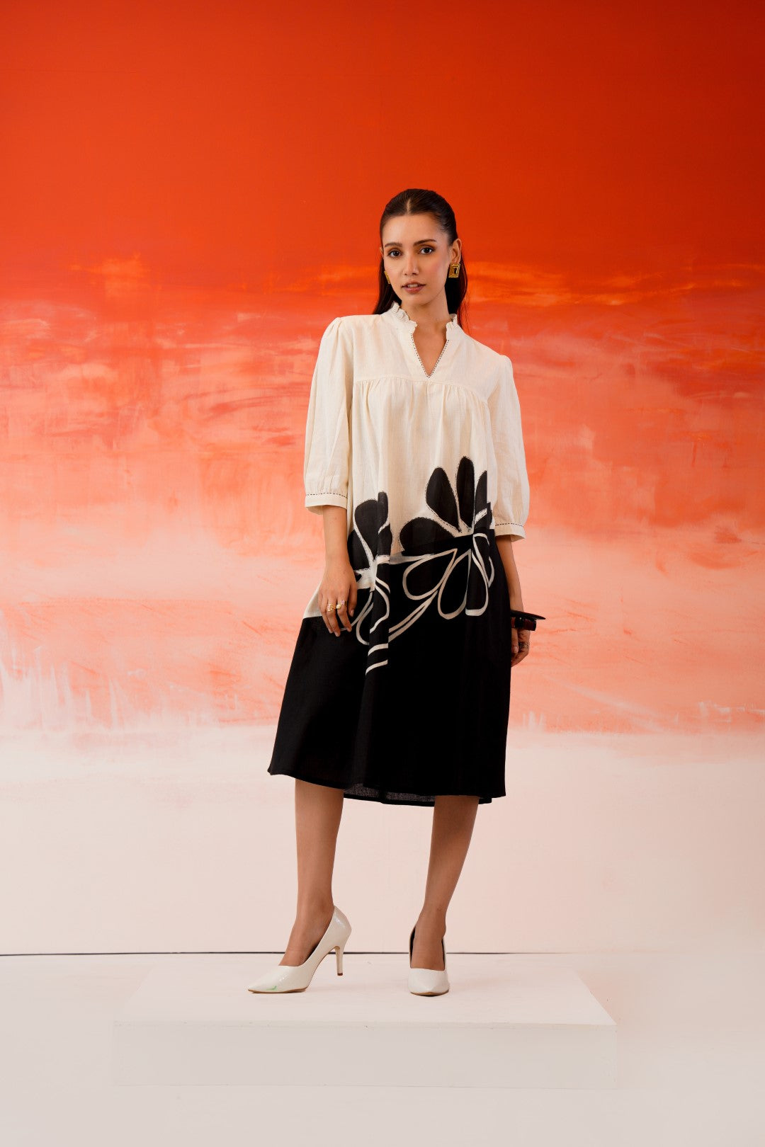 Tatva Jade Printed Dress