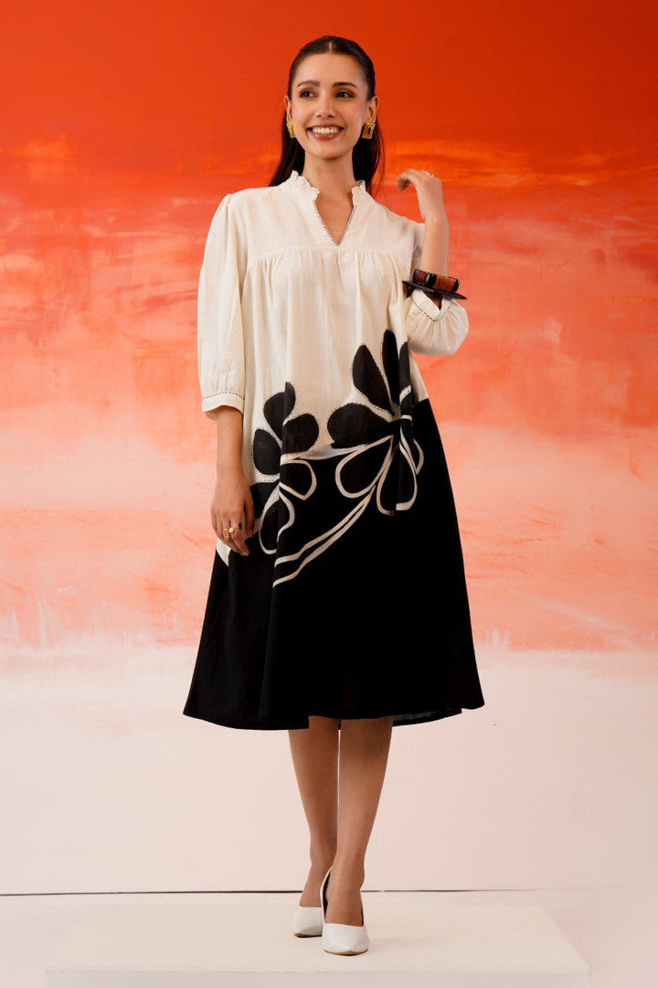 Tatva Jade Printed Dress