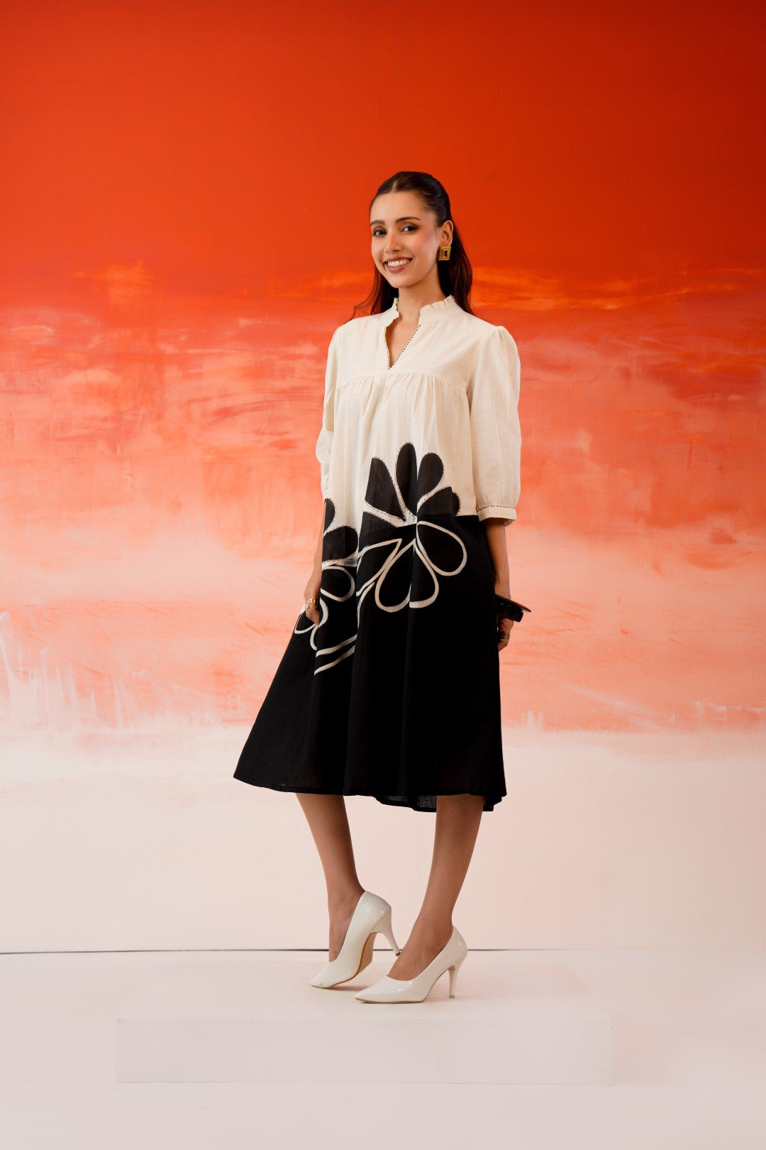 Tatva Jade Printed Dress