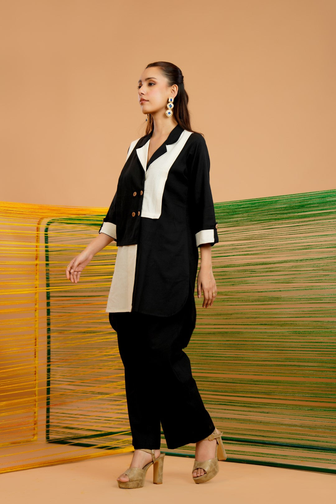 Tatva sable cotton co-ord set