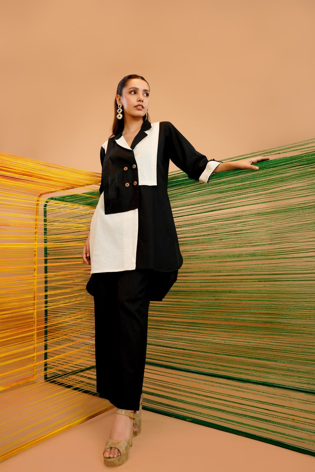 Tatva sable cotton co-ord set