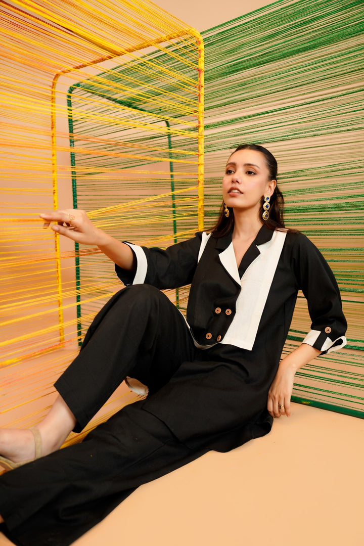 Tatva sable cotton co-ord set