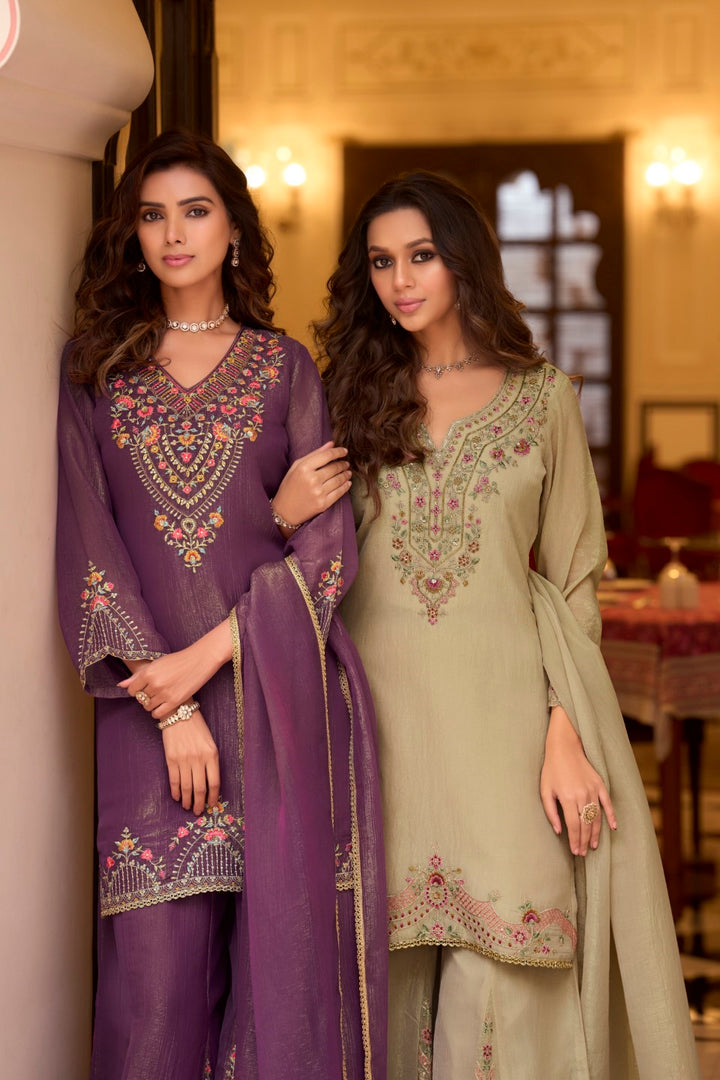 Garcha iris full work suit set