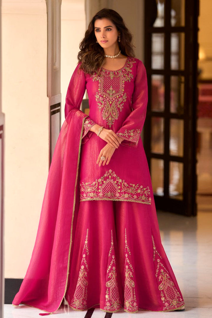 Garcha rouge full work suit set