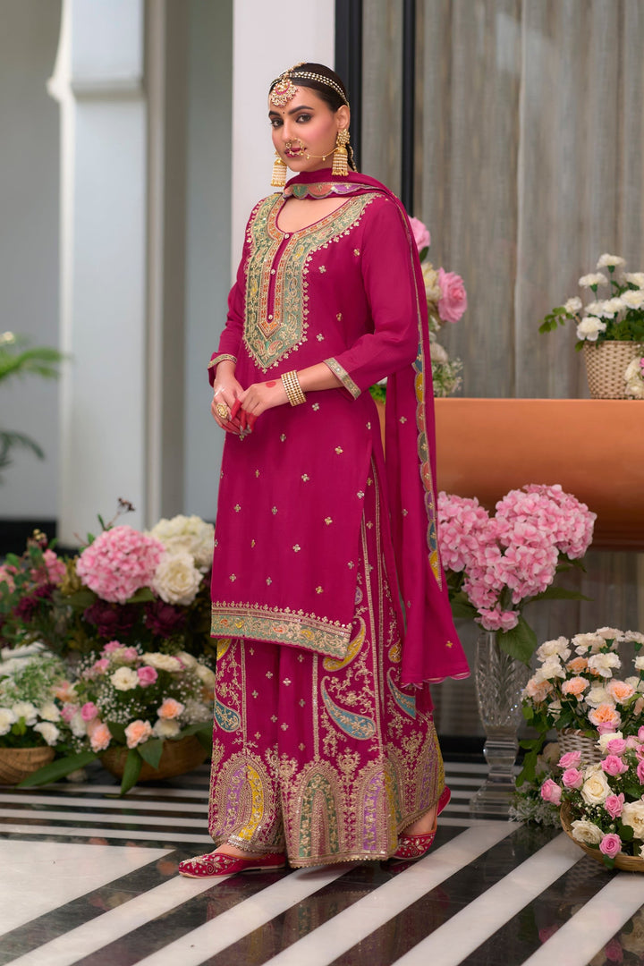 Garja Rose Full Heavy Work Gharara Suit Set