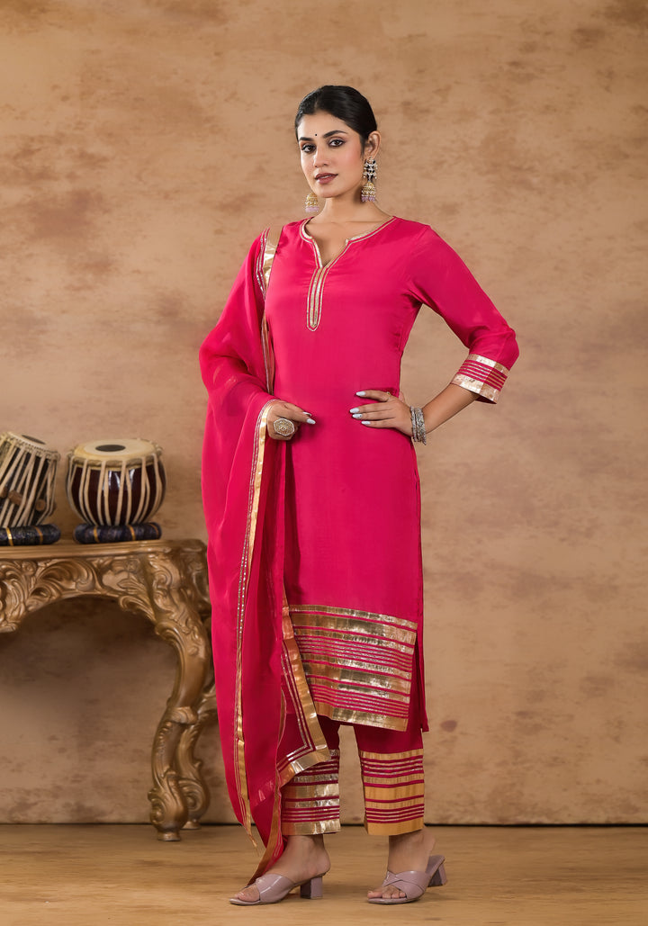 Chanda Candy Full Work Suit Set