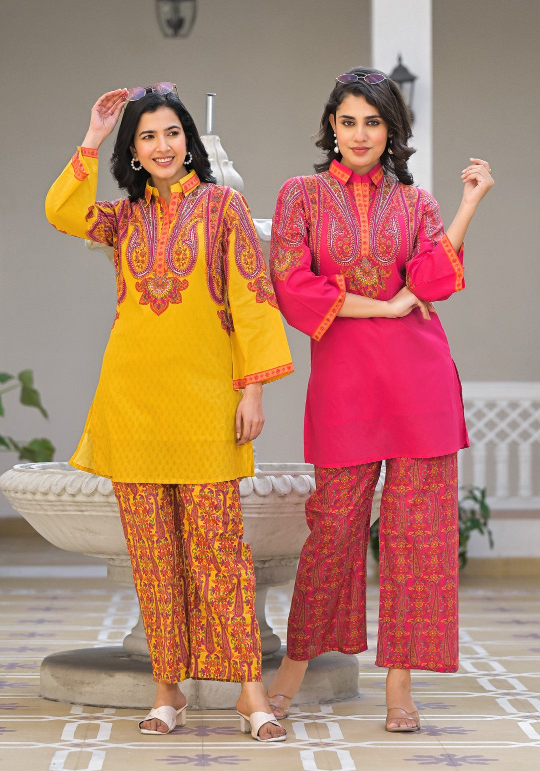 Bhakti Sunshine Cotton Co-ord Set