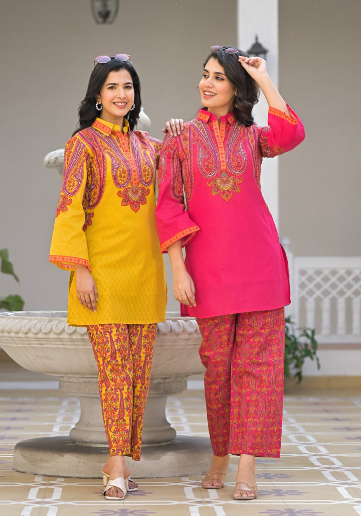 Bhakti Sunshine Cotton Co-ord Set