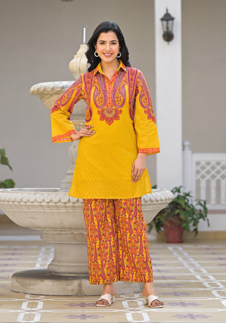 Bhakti Sunshine Cotton Co-ord Set