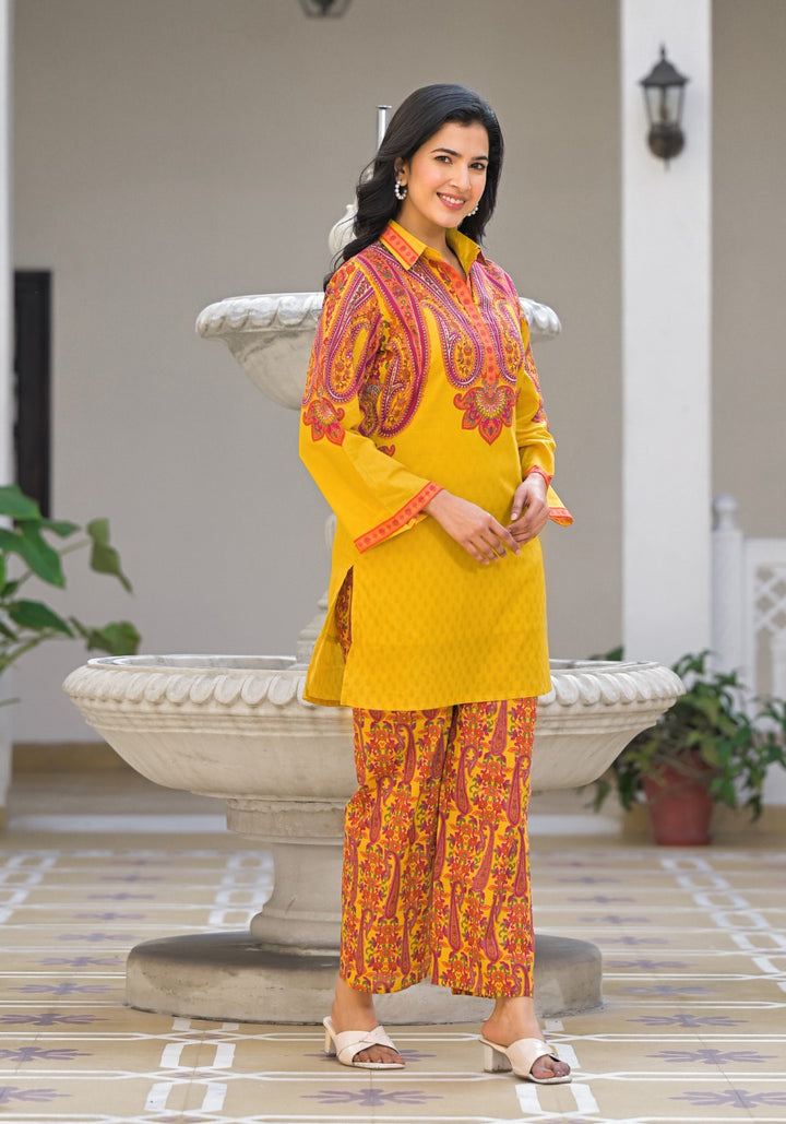 Bhakti Sunshine Cotton Co-ord Set