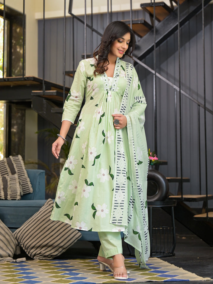 Diti Pista Pure Cotton Suit Set