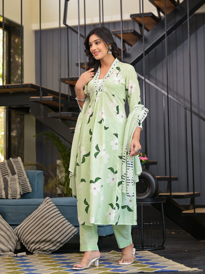 Diti Pista Pure Cotton Suit Set