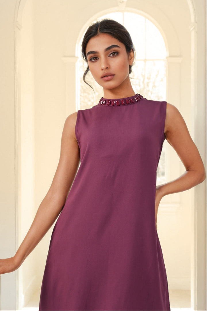 Sharanya Plum Co-ord set