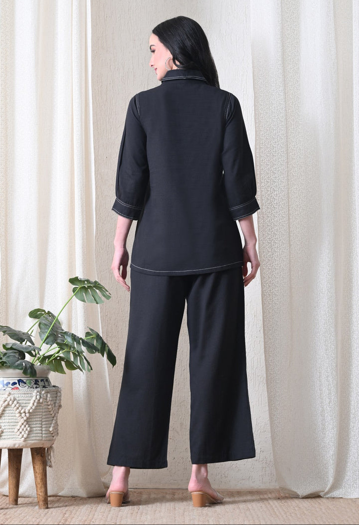 Midushi jade embroidery Cotton co-ord set