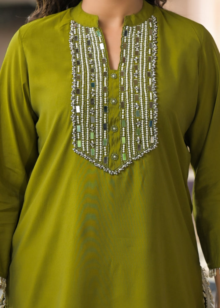 Bali Moss Work Co-ord Set