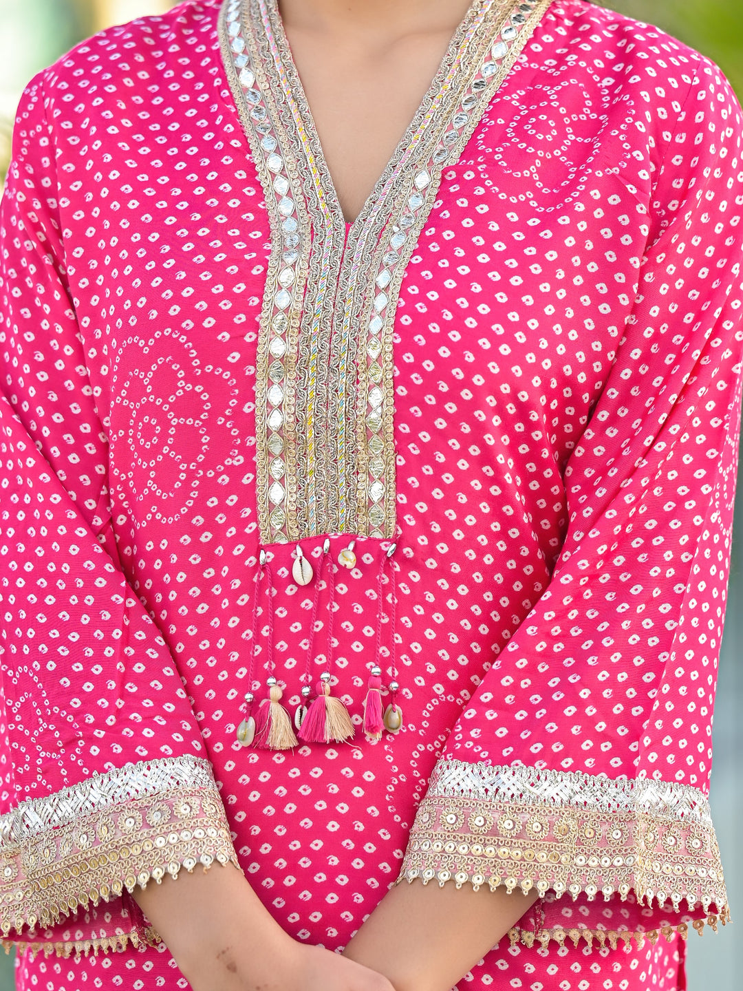 Bali Flamingo Farsi Salwar Suit Set