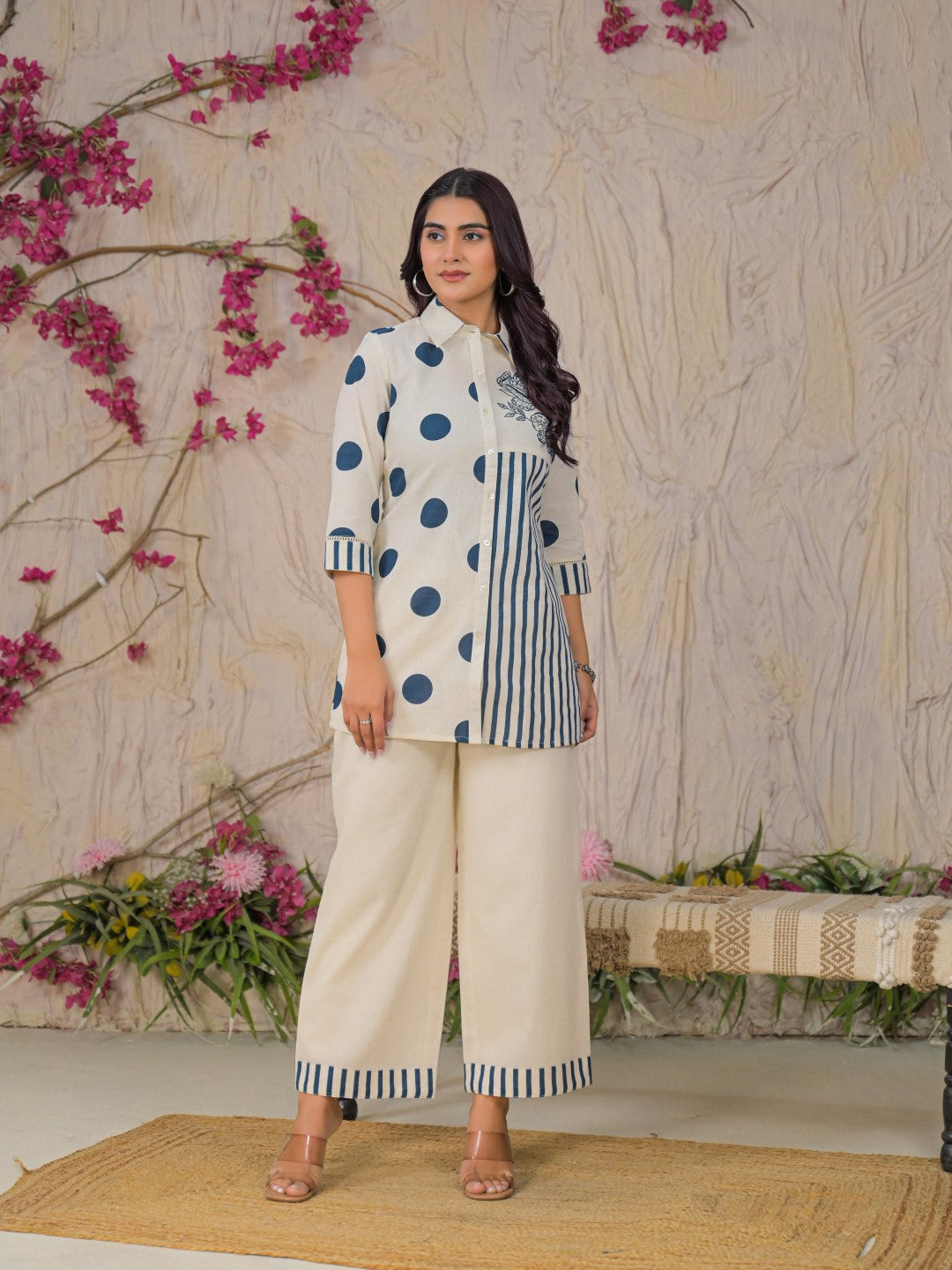 Nirvi Cobalt Printed Co-ord Set