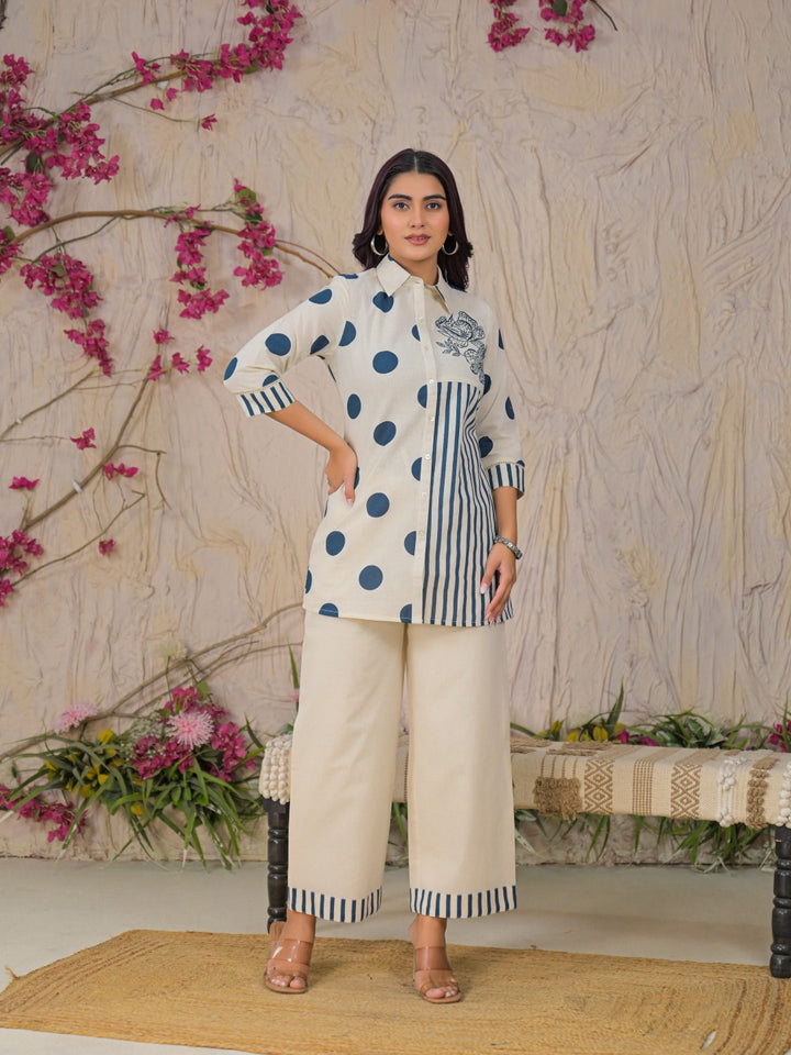 Nirvi Cobalt Printed Co-ord Set