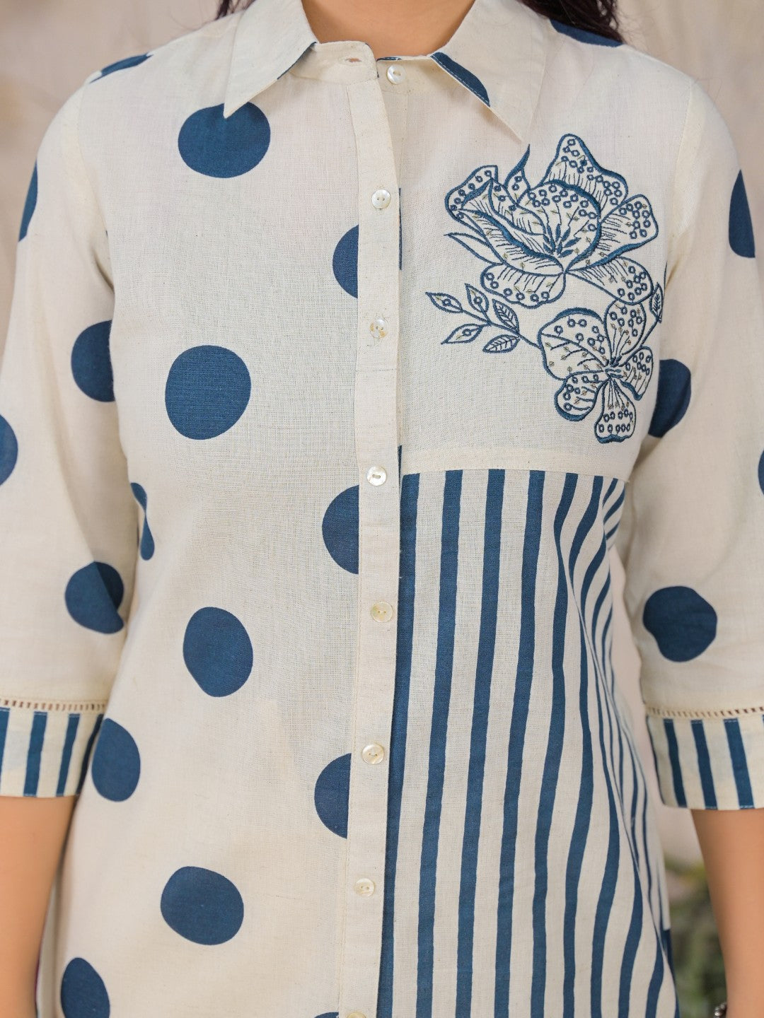 Nirvi Cobalt Printed Co-ord Set