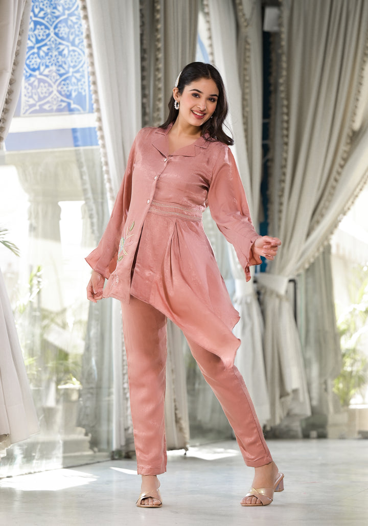Lucia Tannery Organza Work Co-ord Set