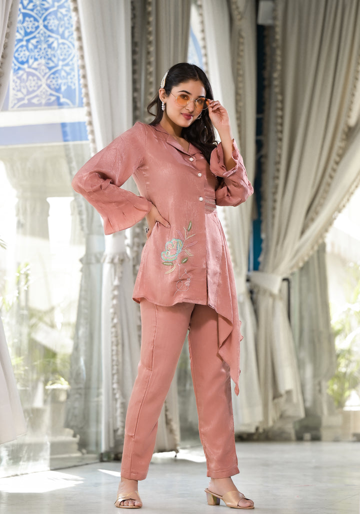 Lucia Tannery Organza Work Co-ord Set