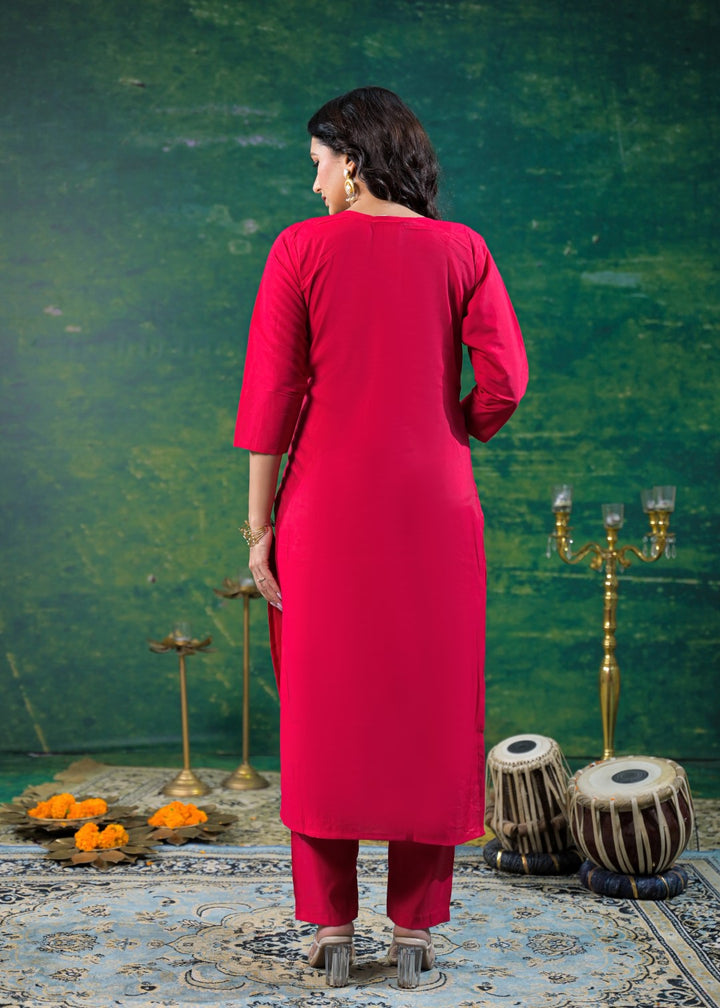 Morni Carmine Full Work Suit Set