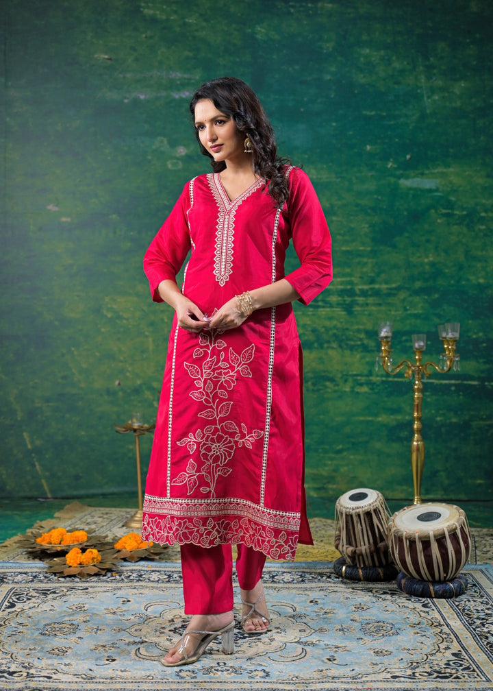 Morni Carmine Full Work Suit Set