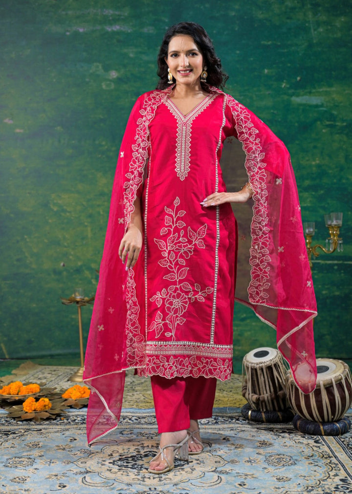 Morni Carmine Full Work Suit Set