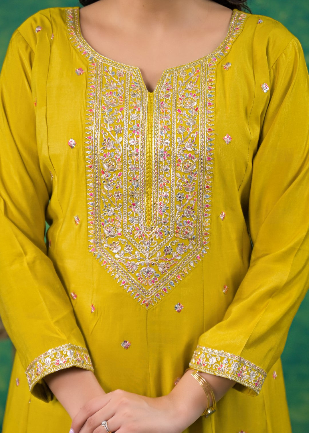 Shanti Amber Full Work Suit Set