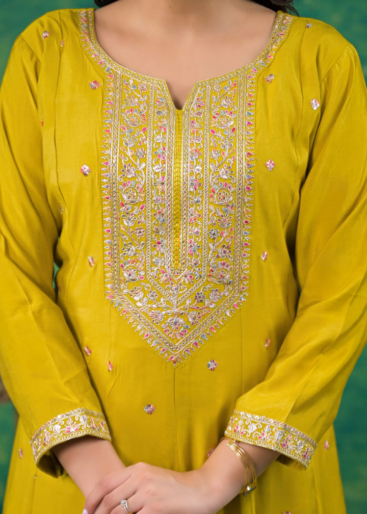 Shanti Amber Full Work Suit Set