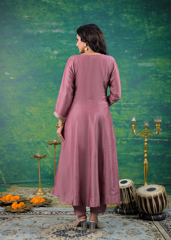 Shanti Salmon Full Work Suit Set