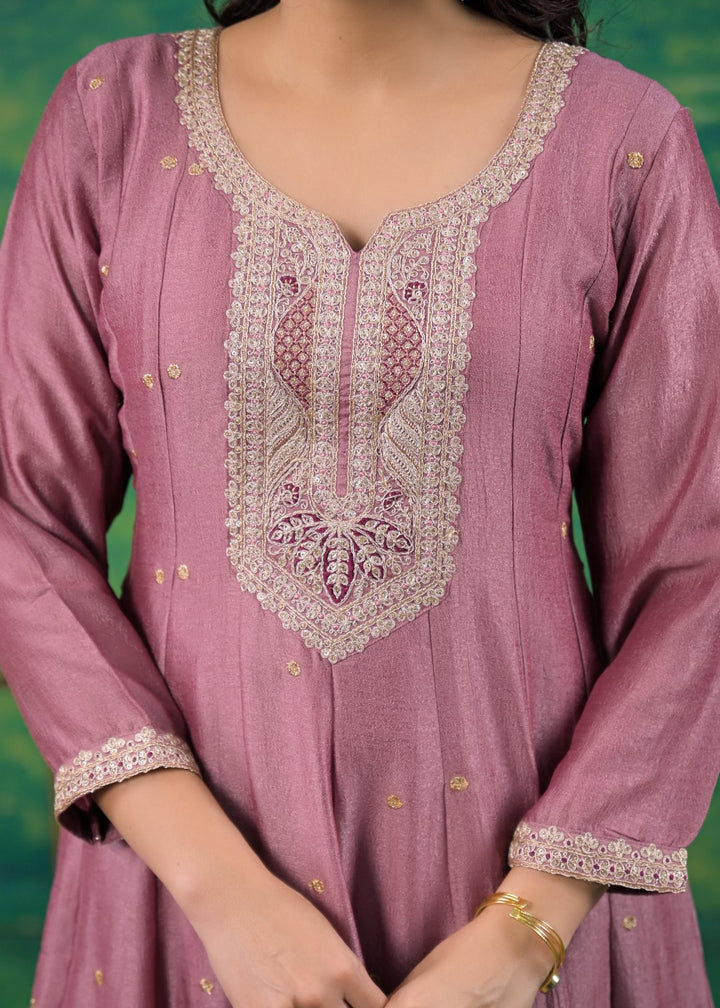 Shanti Salmon Full Work Suit Set