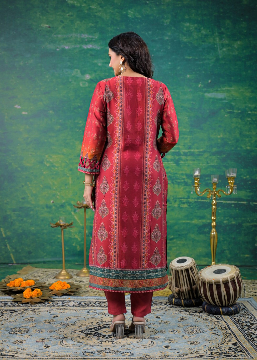 Rabha Ruby Printed Suit Set
