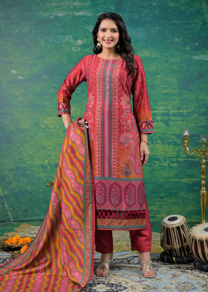 Rabha Ruby Printed Suit Set