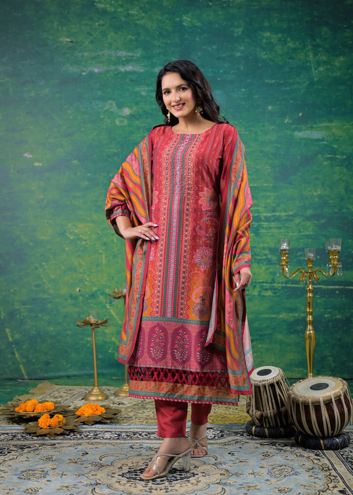 Rabha Ruby Printed Suit Set
