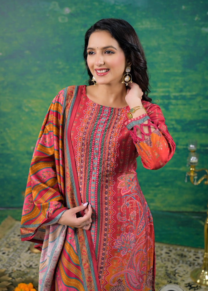 Rabha Ruby Printed Suit Set