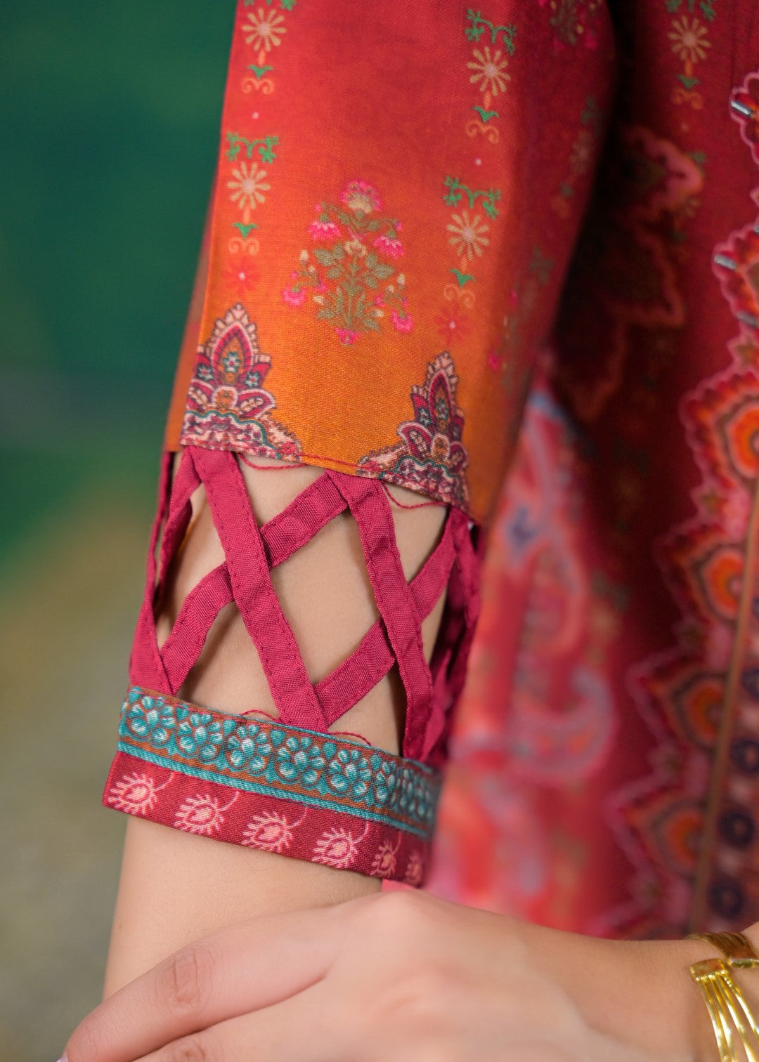 Rabha Ruby Printed Suit Set