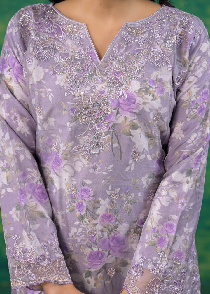 Mayuri Lily Printed Work Suit Set