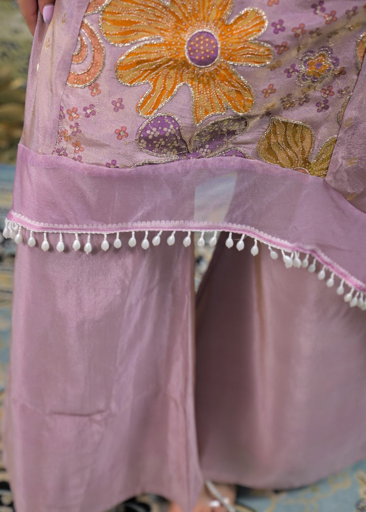 Gaurisha Lavender Printed Co-ord Set