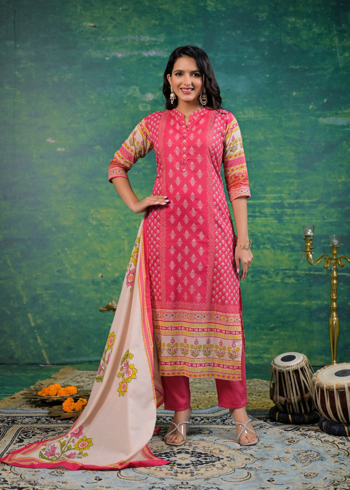 Shanti Candy Printed Suit Set