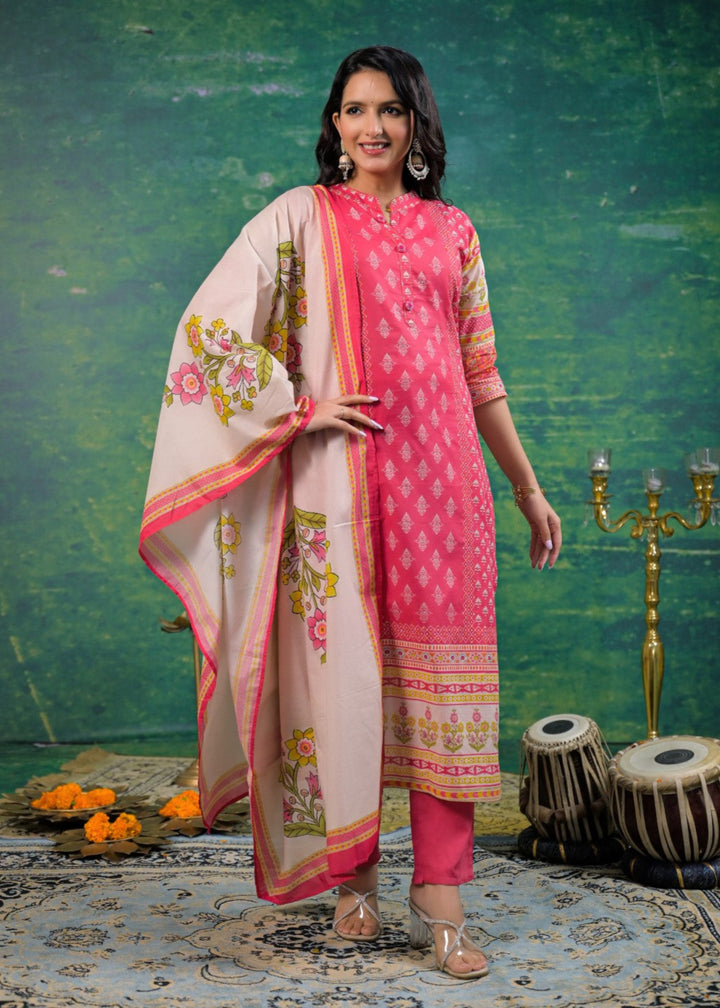 Shanti Candy Printed Suit Set