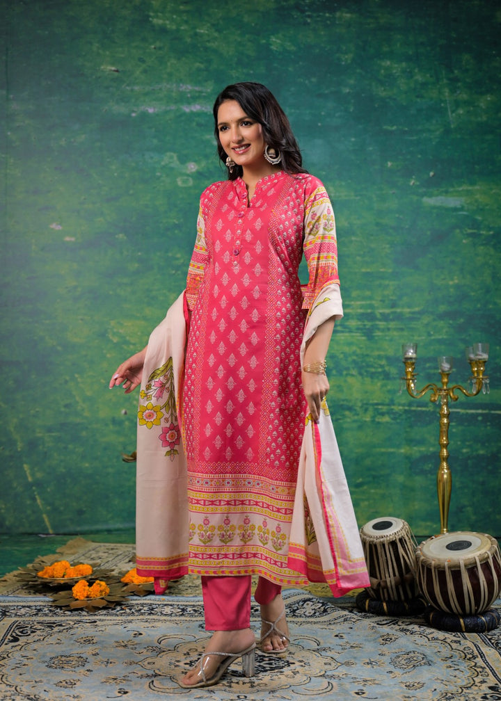 Shanti Candy Printed Suit Set