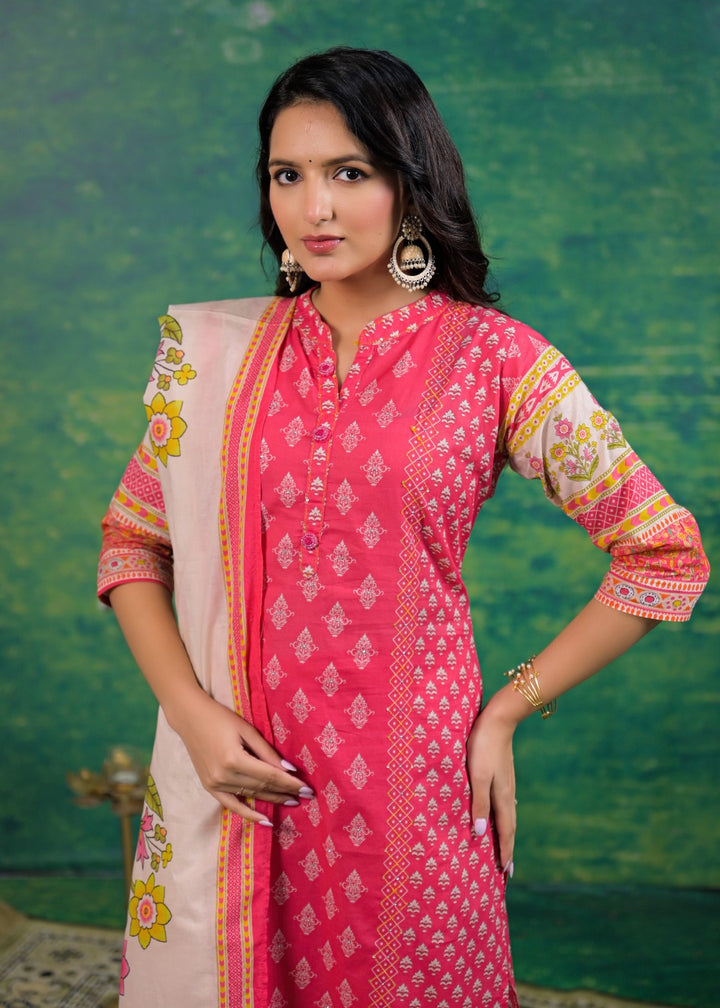 Shanti Candy Printed Suit Set