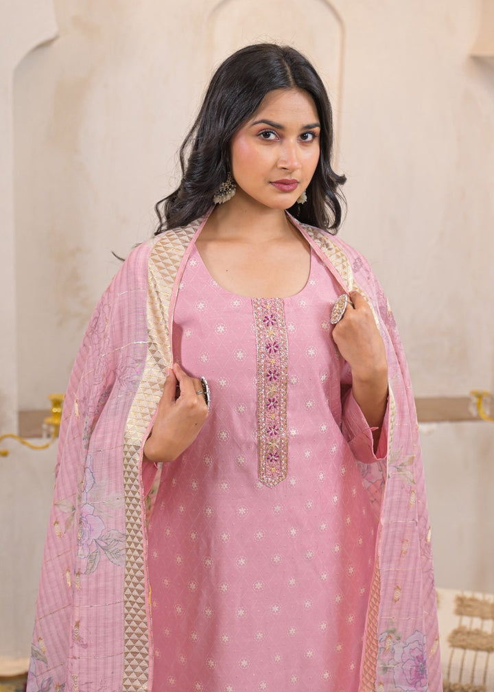 Shanti Blush Work Suit Set