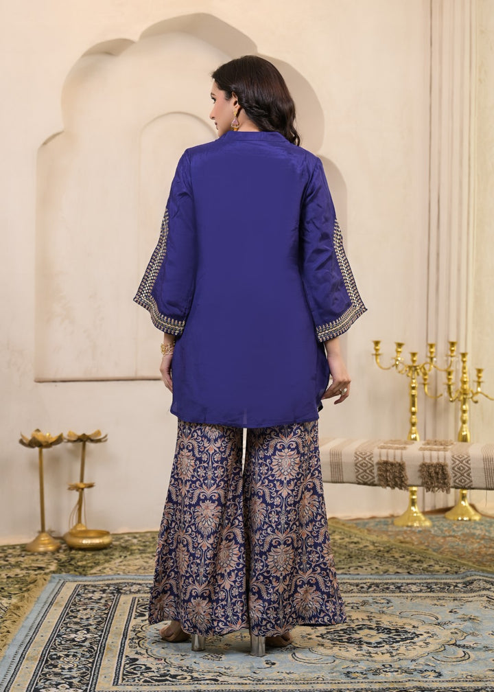 Sera hibis embroidery premium co-ord set