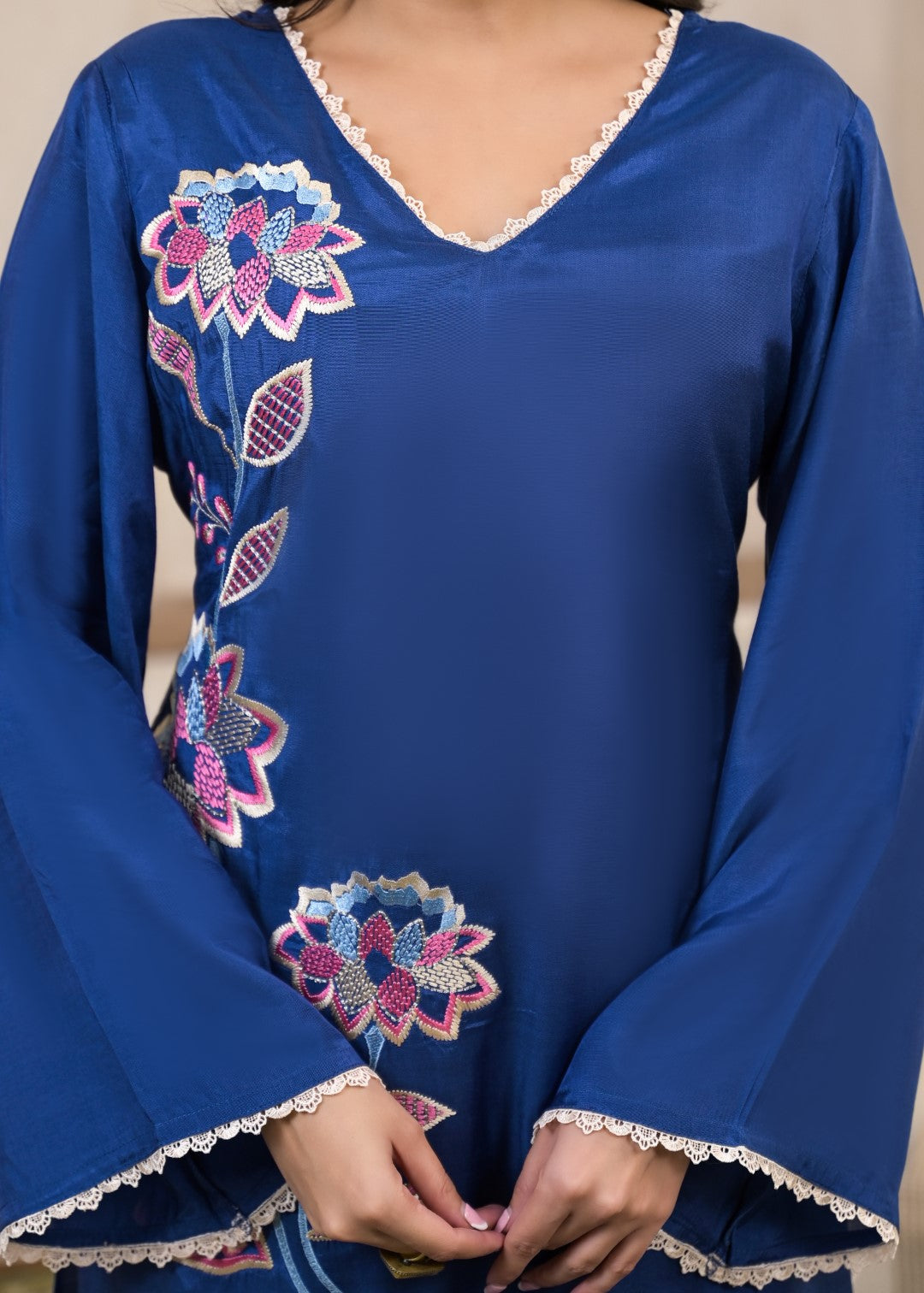 Sera Indi embroidery premium co-ord set